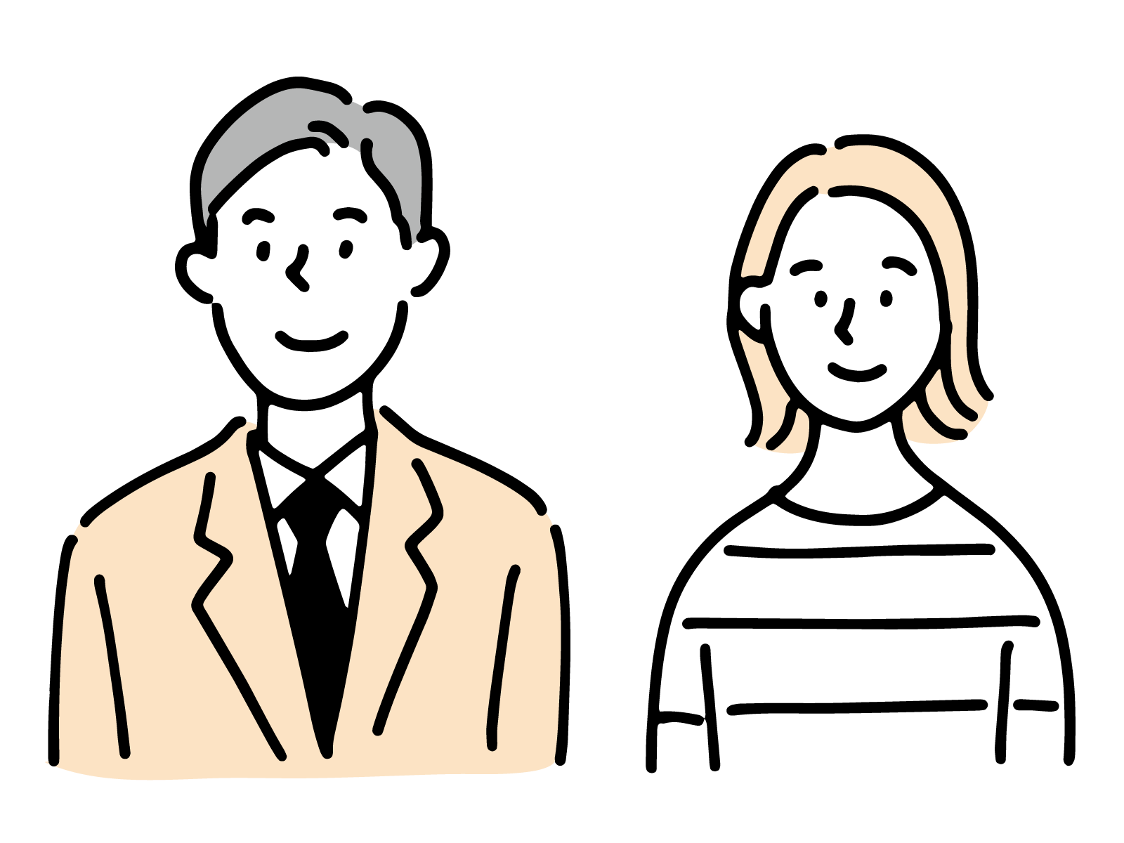 夫婦イメージイラスト